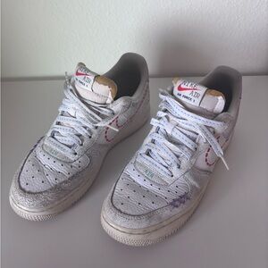 Nike Kids White Sneakers